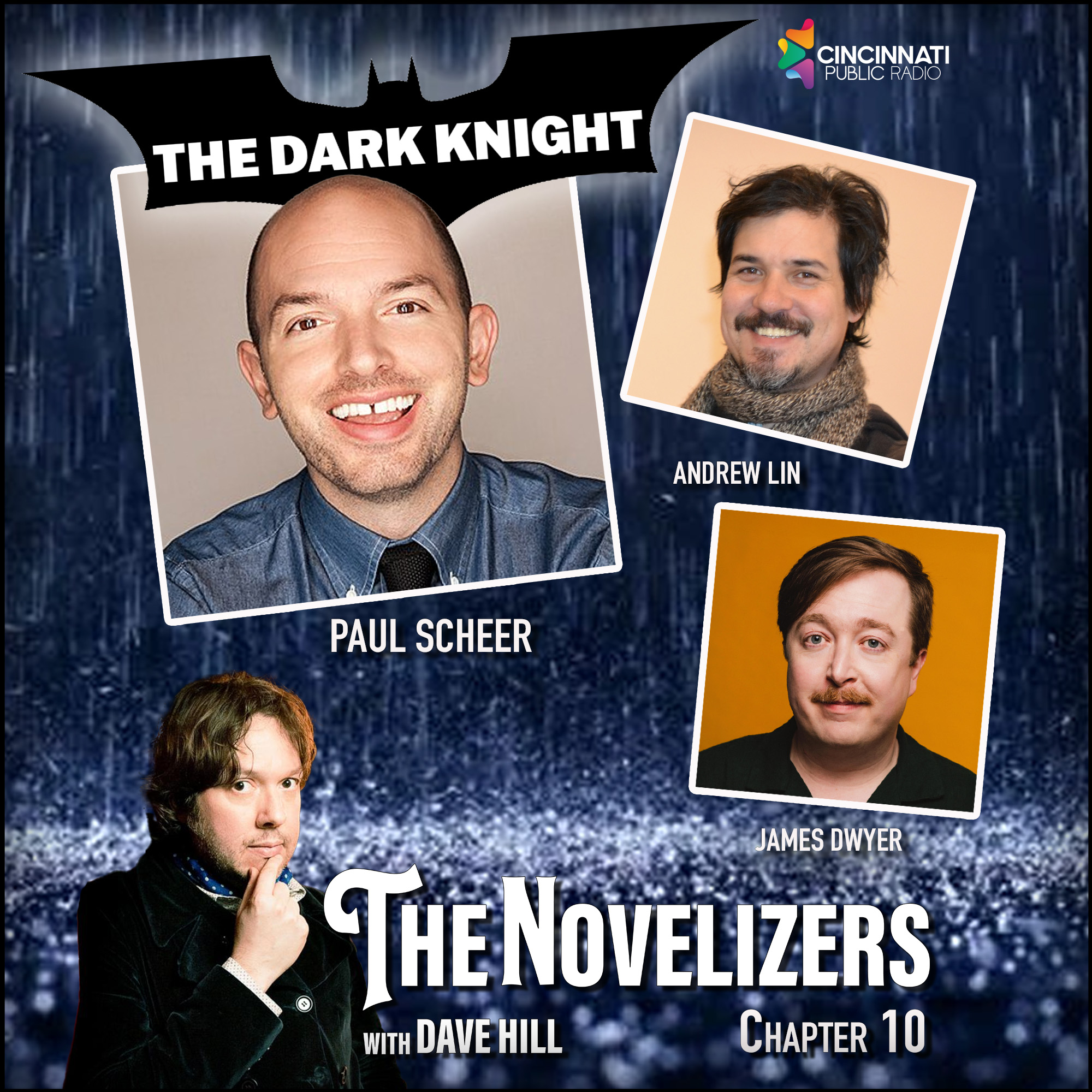 Paul Scheer, James Dwyer, Andrew Lin - Dark Knight 10 Paul Scheer, James Dwyer, Andrew Lin - Dark Knight 10